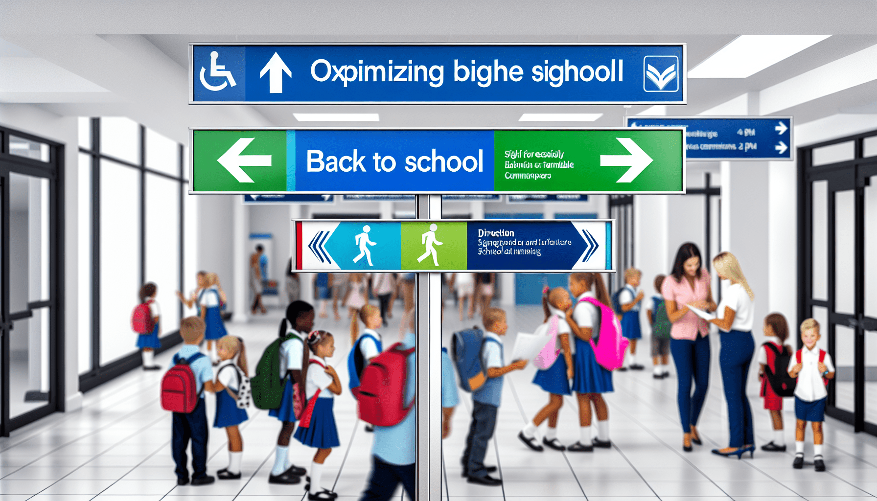 Optimiser la signalétique pour la rentrée scolaire