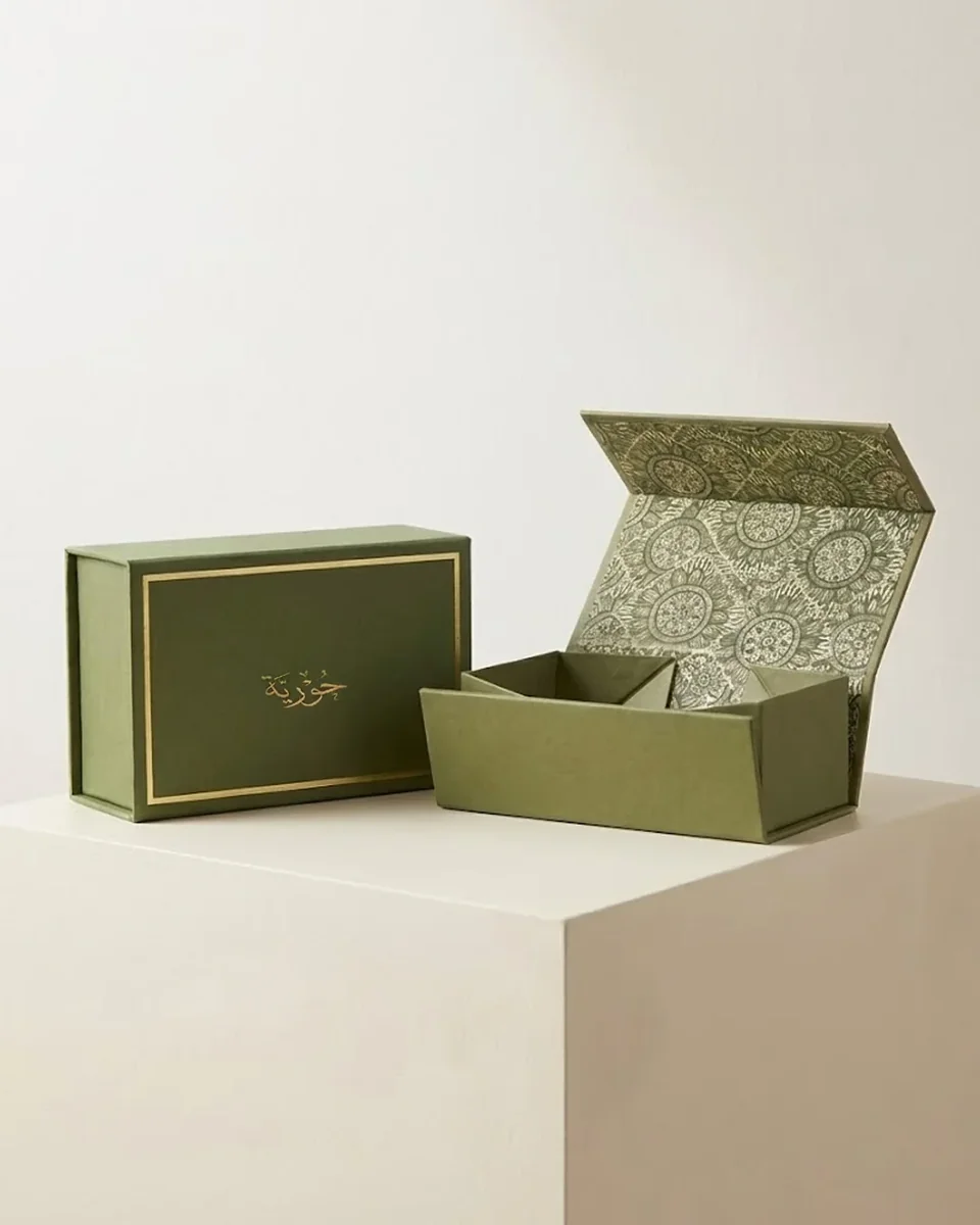 Coffret rigide pliable luxe