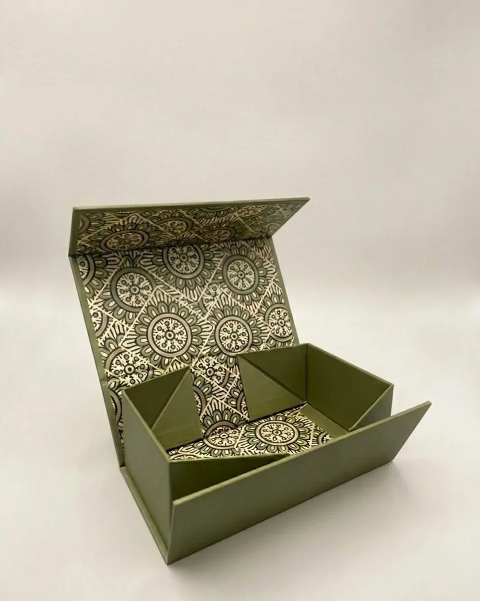Coffret rigide pliable luxe