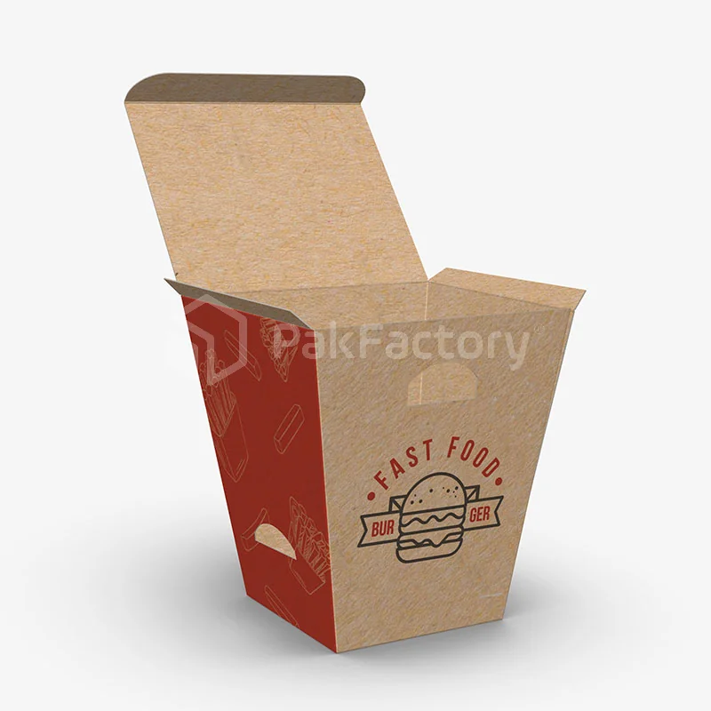Boîte frites ventilée