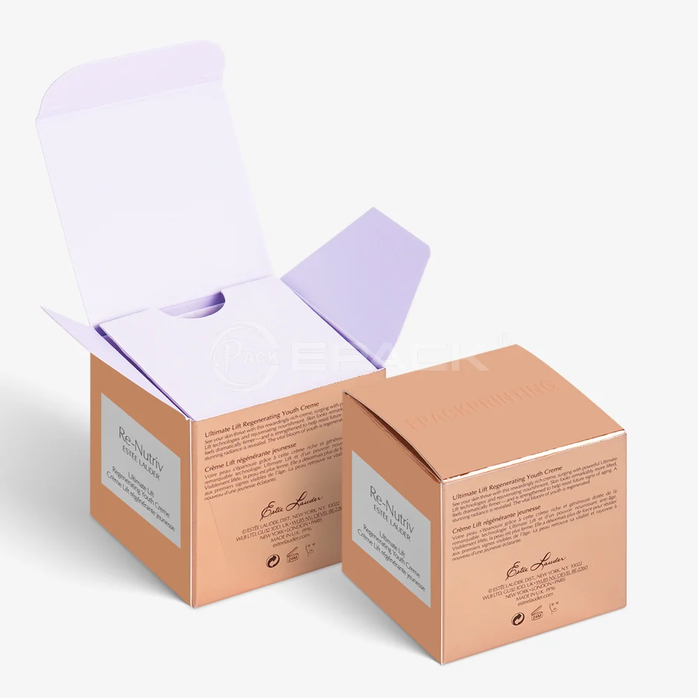 Boîte crème visage avec insert