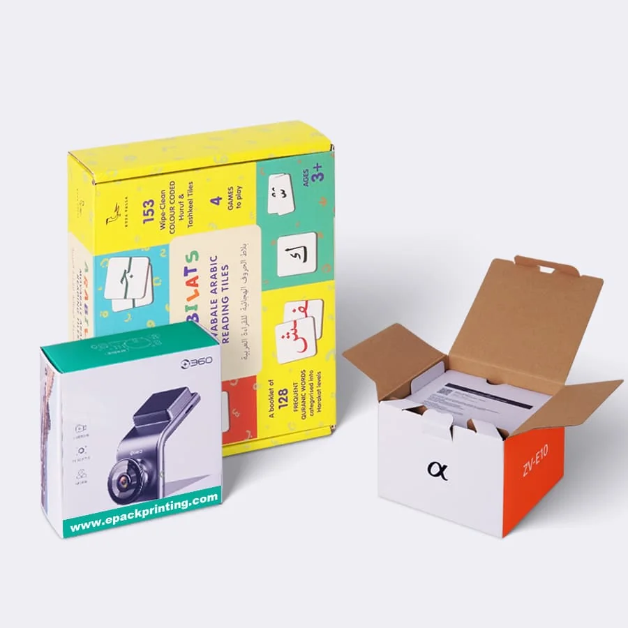 Cartons imprimés et e-commerce