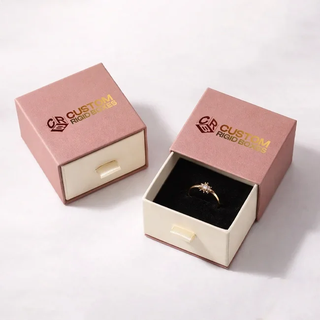 Coffret bague tiroir