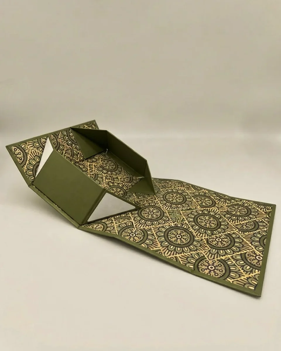 Coffret rigide pliable luxe