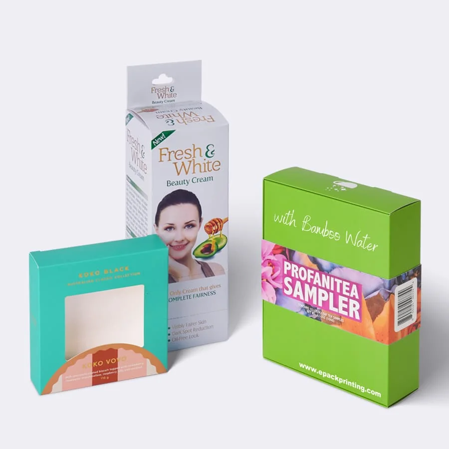 Étuis et cartons pliants