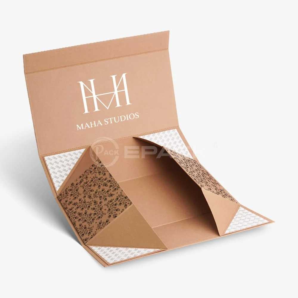 Boîte cadeau pliable recyclable