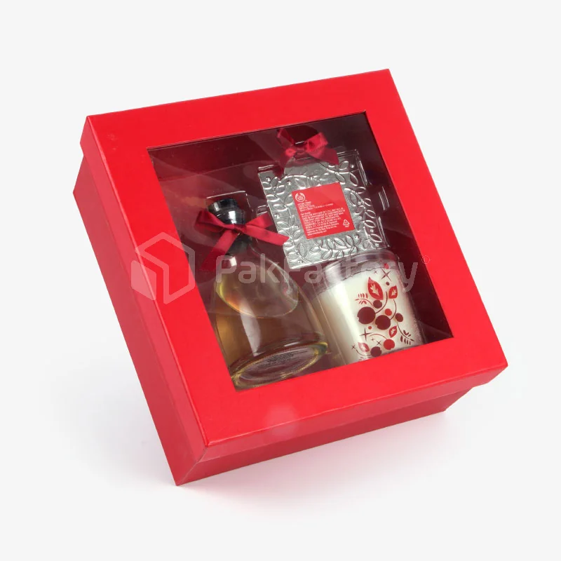 Coffret cadeau pour bougie