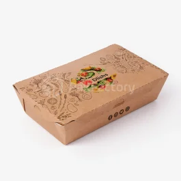 Boîte take-away front tuck