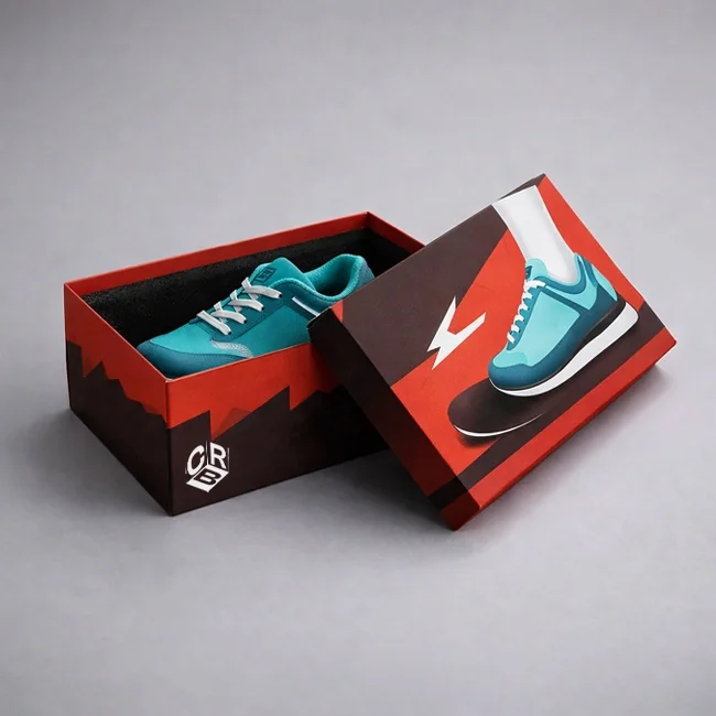 Boîte rigide chaussures