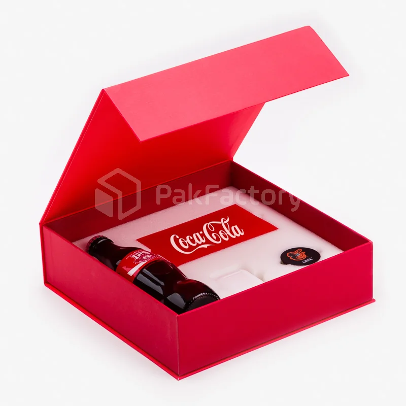 Boîte promotionnelle avec tiroir latéral