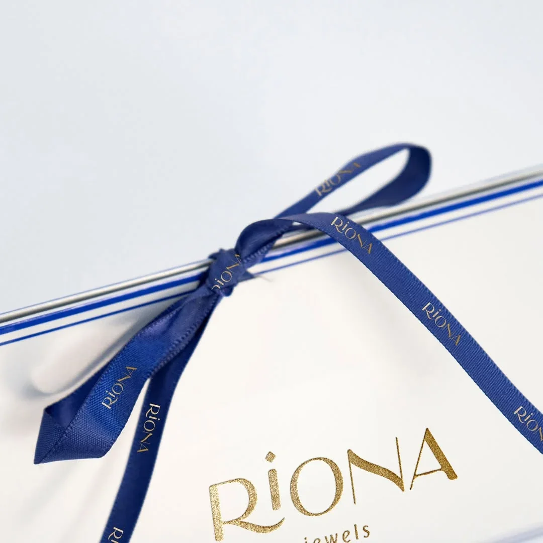 Coffret bijoux luxe fermeture ruban