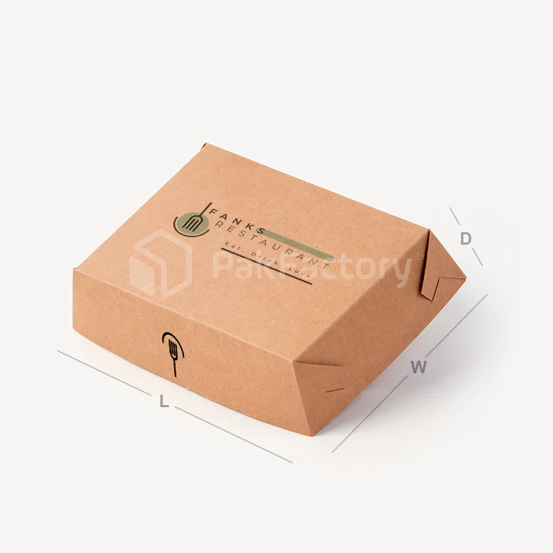 Barquette papier alimentaire